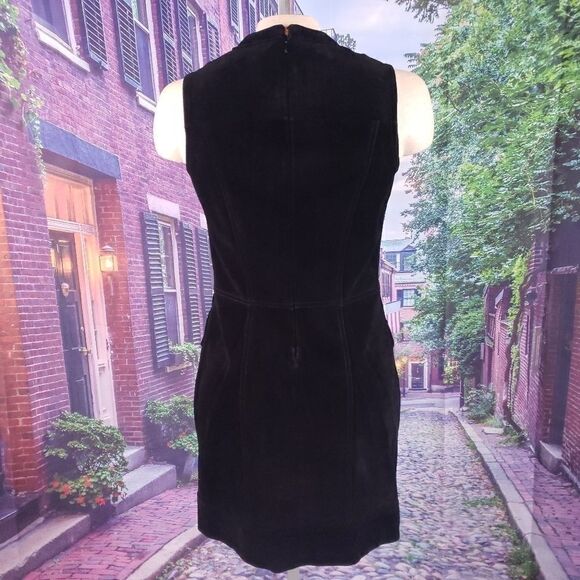 Michael Kors Black Suede Dress XS - Picture 3 of 8